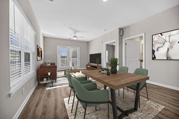 Luxury plank flooring